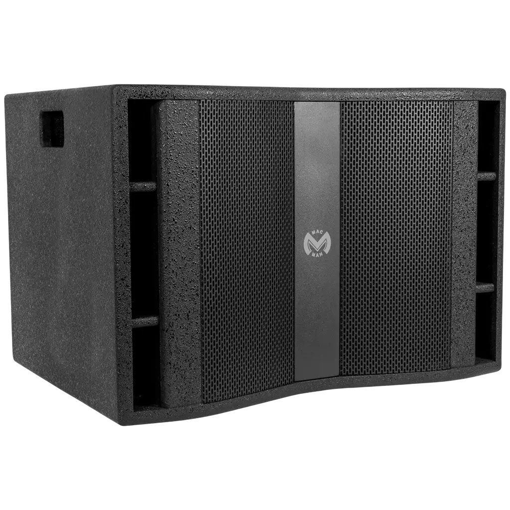 600 W RMS triphonic sound system with 15" subwoofer – Mac Mah