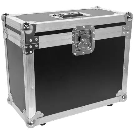 Flight case for 2 IZY moving head lights – Mac Mah