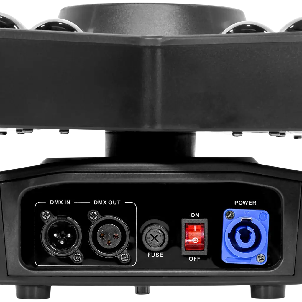 3-in-1 LED lighting set: Beam, B-Eye and strobe – BoomToneDJ