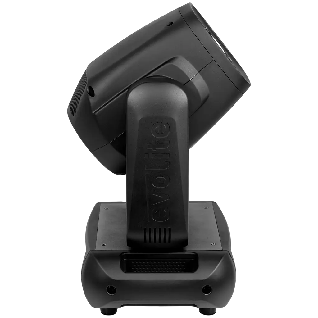 High-brightness 200 W LED spot light with gobos and motorised focus – Evolite