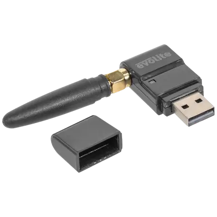 2.4 GHz USB Wireless DMX Transmitter/Receiver Dongle – Evolite